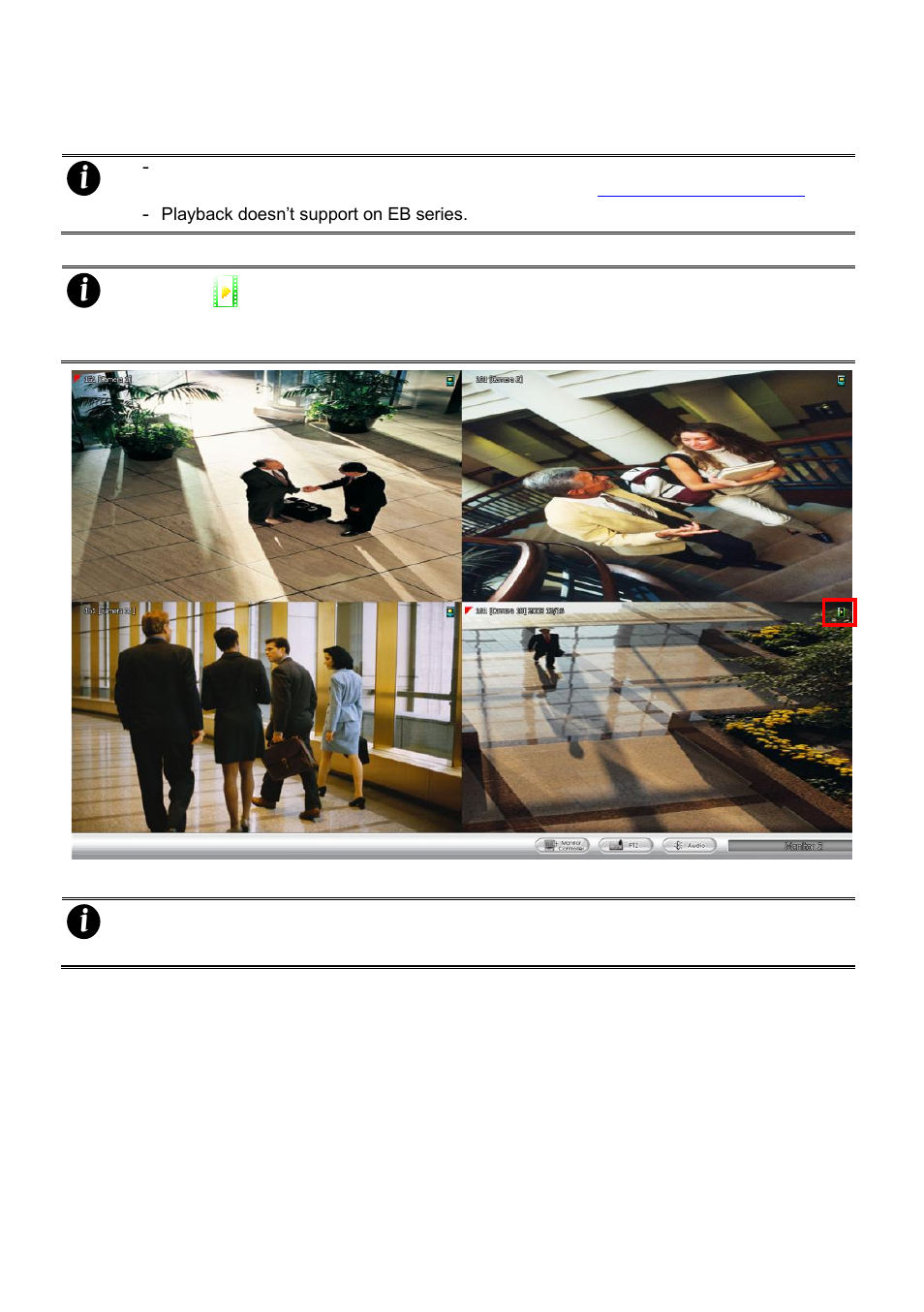 3 live playback the recorded video | AVer CMS User Manual | Page 30 / 179