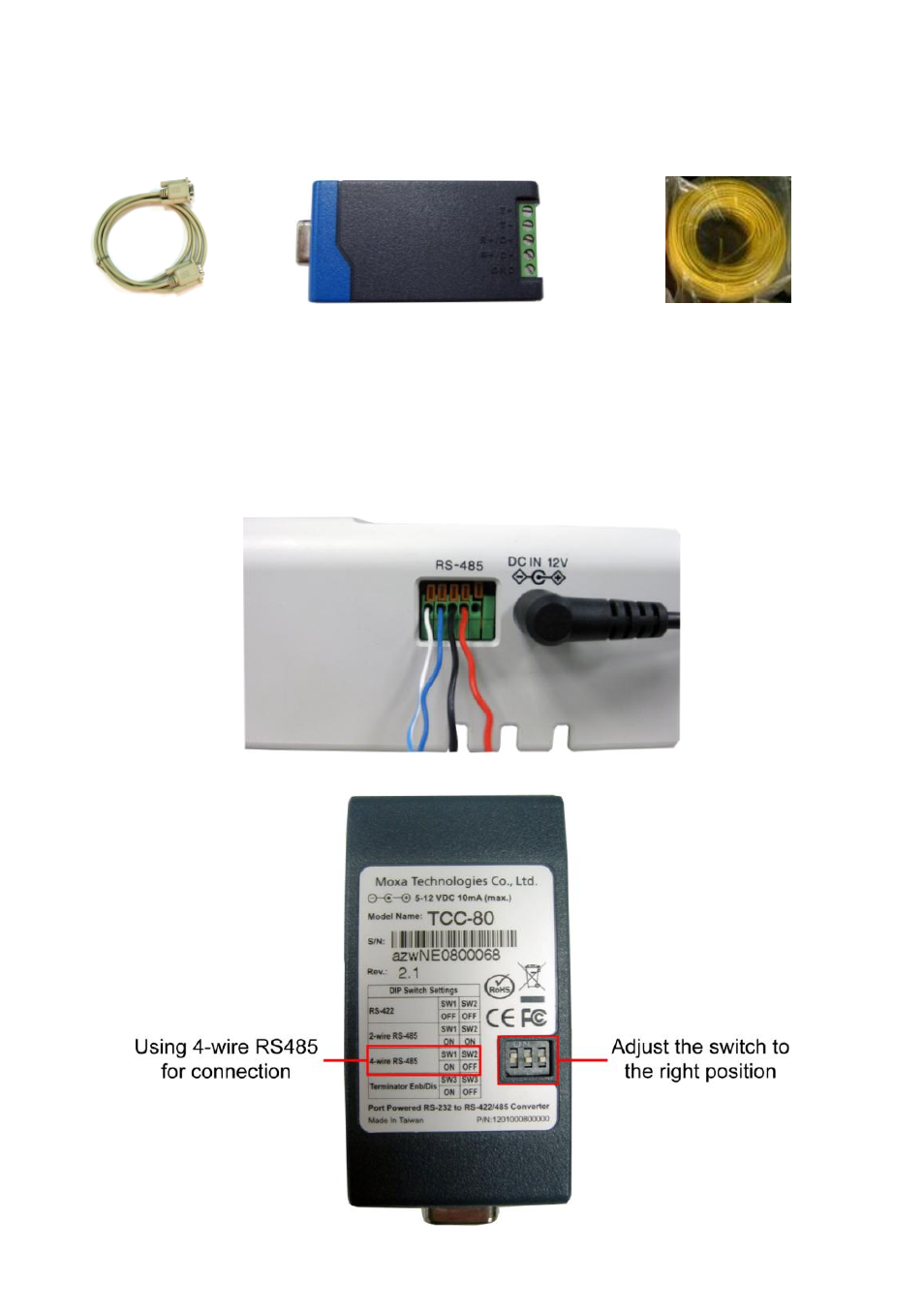 Connecting the cms server through the rs485 port | AVer CMS User Manual | Page 84 / 179
