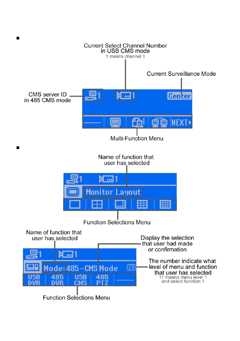 4 familiarizing with lcd screen | AVer CMS User Manual | Page 90 / 179