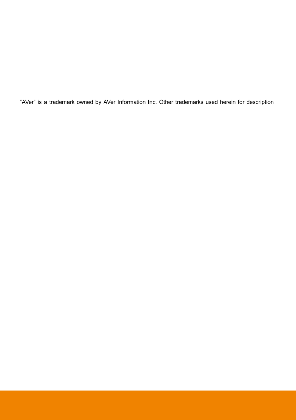 AVer HSI Self Test User Manual | Page 2 / 16