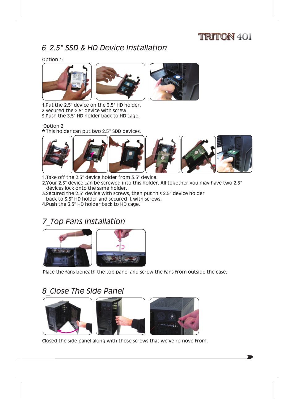 AZZA Triton 401 User Manual | Page 9 / 10