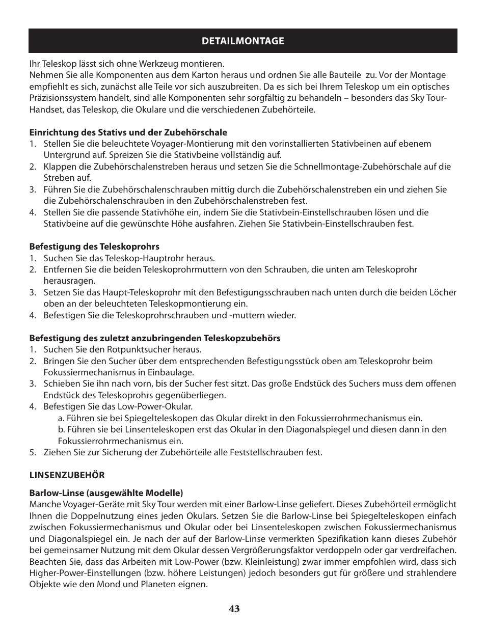 Bushnell VOYAGER 789946 User Manual | Page 43 / 76