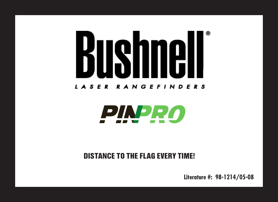 Bushnell 98-1214/05-08 User Manual | 76 pages