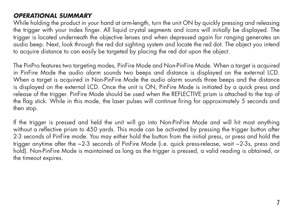 Bushnell 98-1214/05-08 User Manual | Page 7 / 76