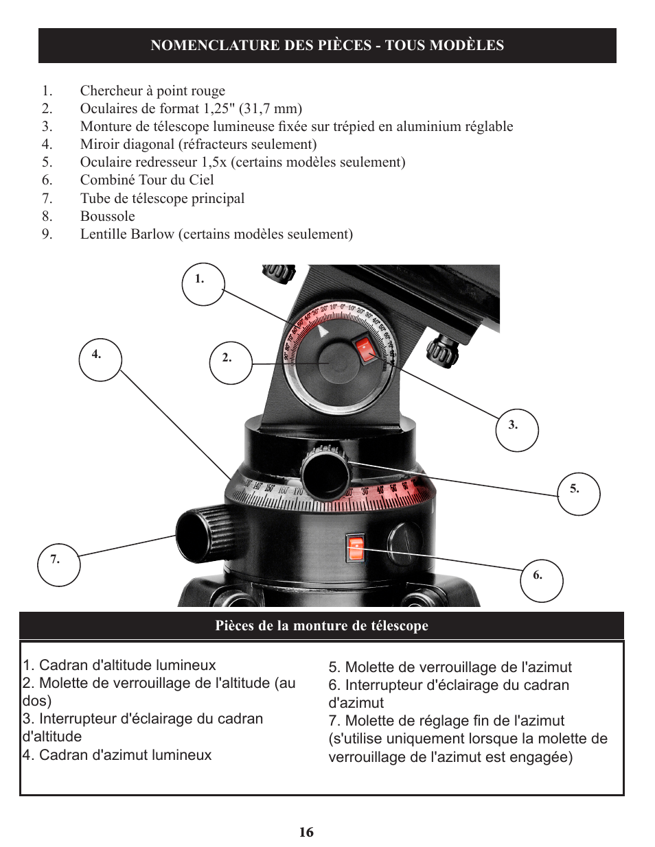Bushnell Voyager Sky Tour 78-9970 User Manual | Page 16 / 74