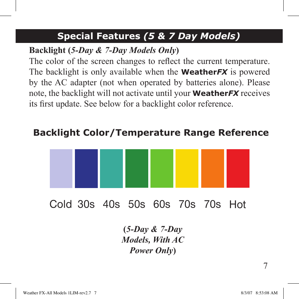 Bushnell 950007 User Manual | Page 7 / 27
