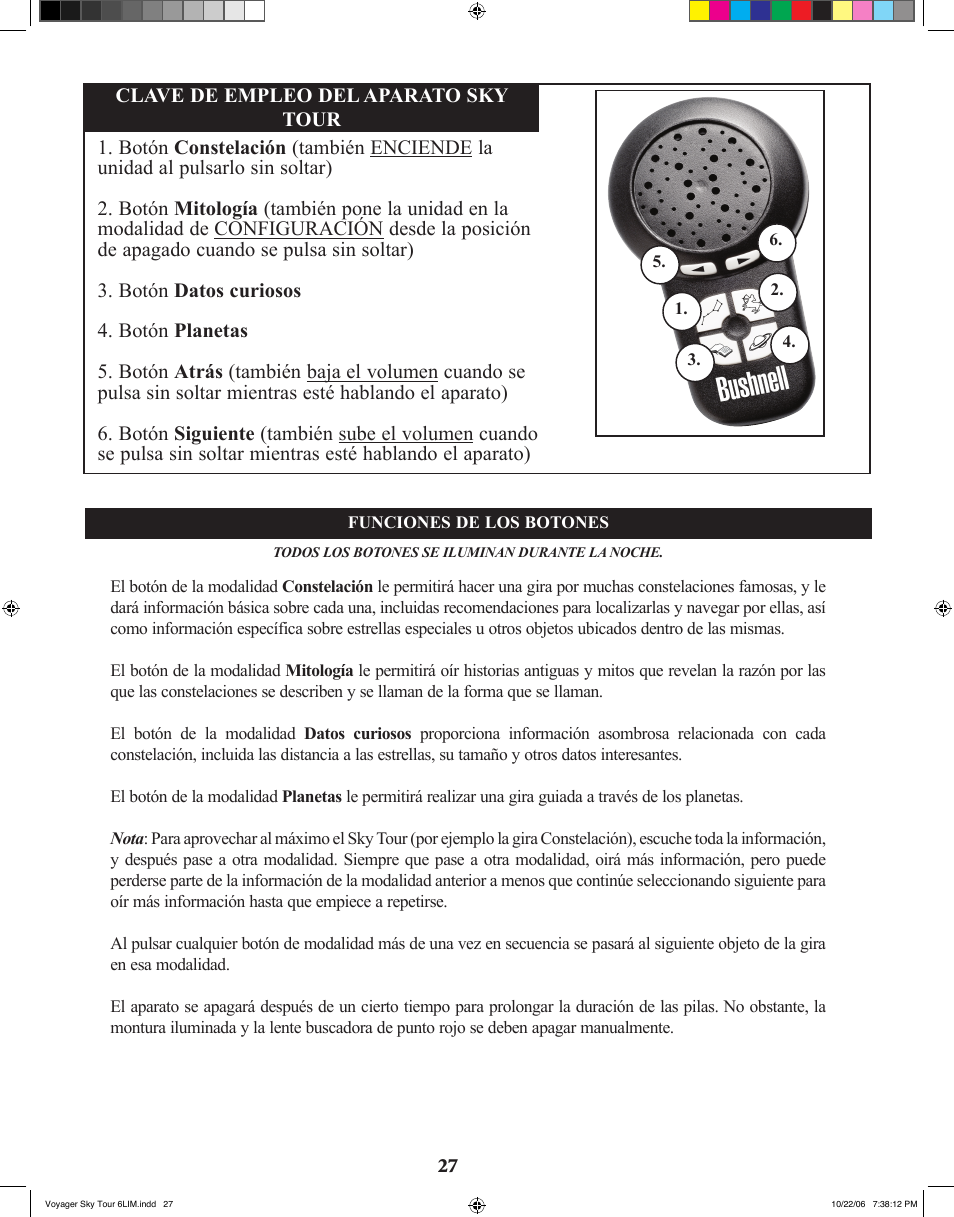 Bushnell 78-9960 User Manual | Page 27 / 74