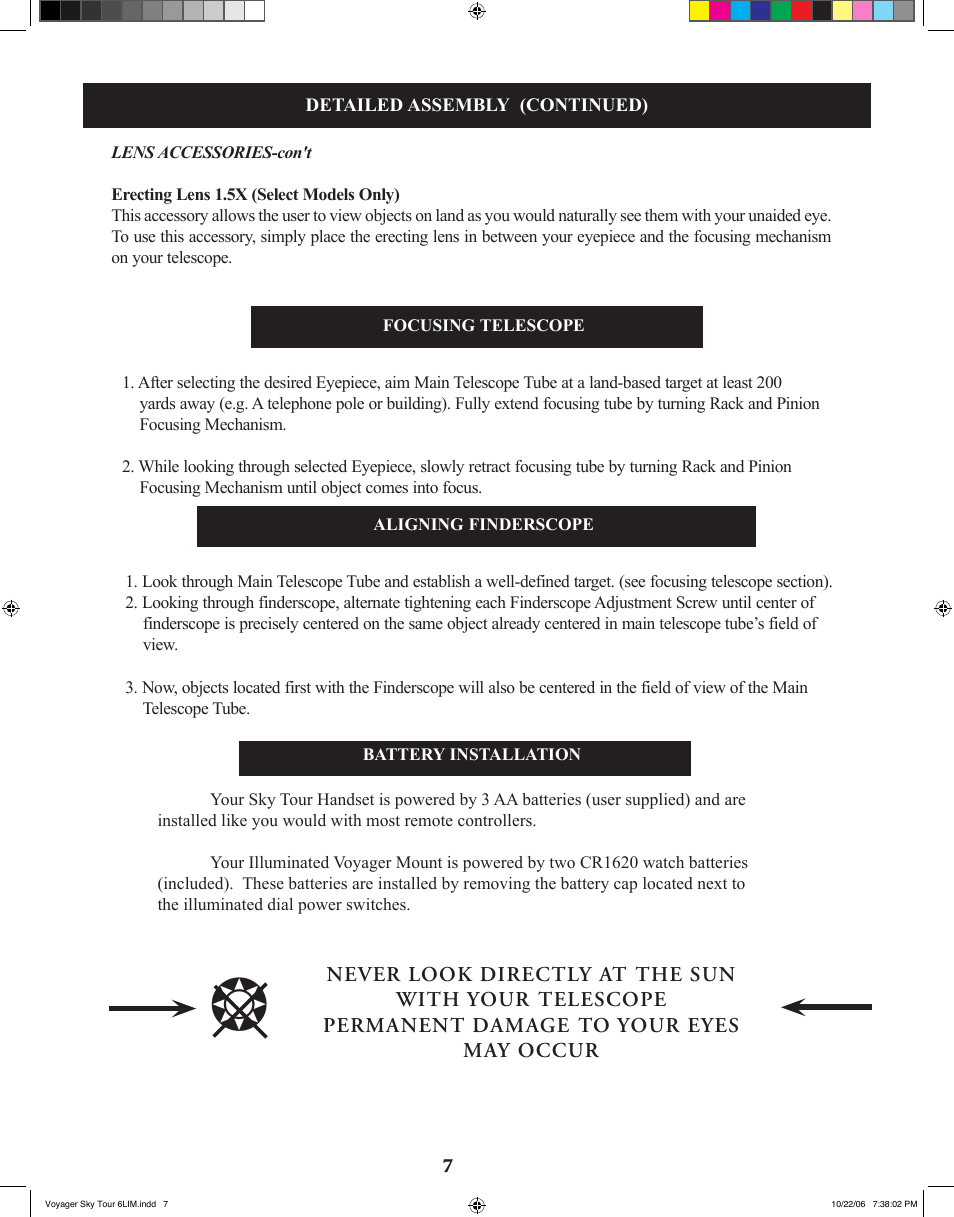 Bushnell 78-9960 User Manual | Page 7 / 74