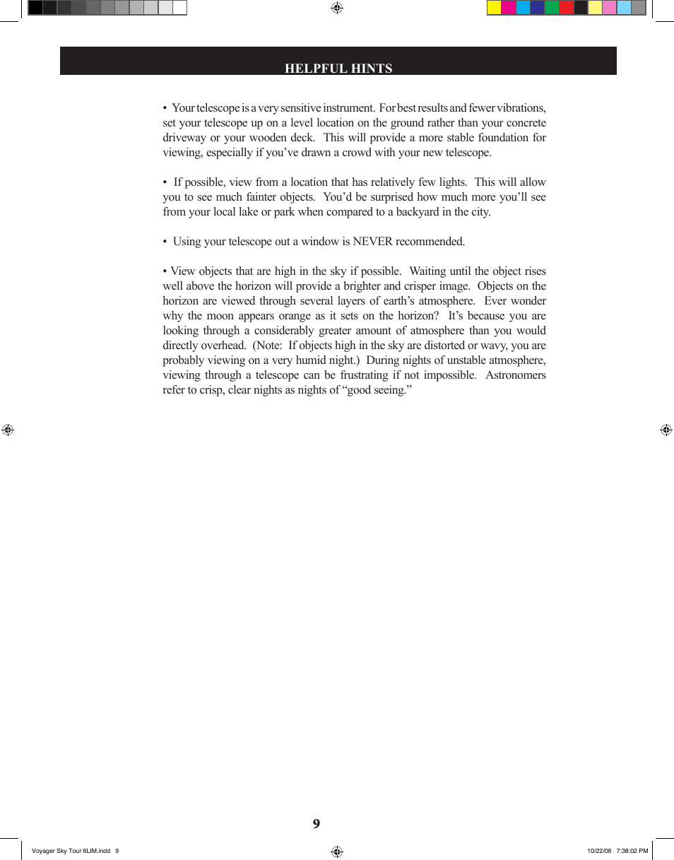 Bushnell 78-9960 User Manual | Page 9 / 74