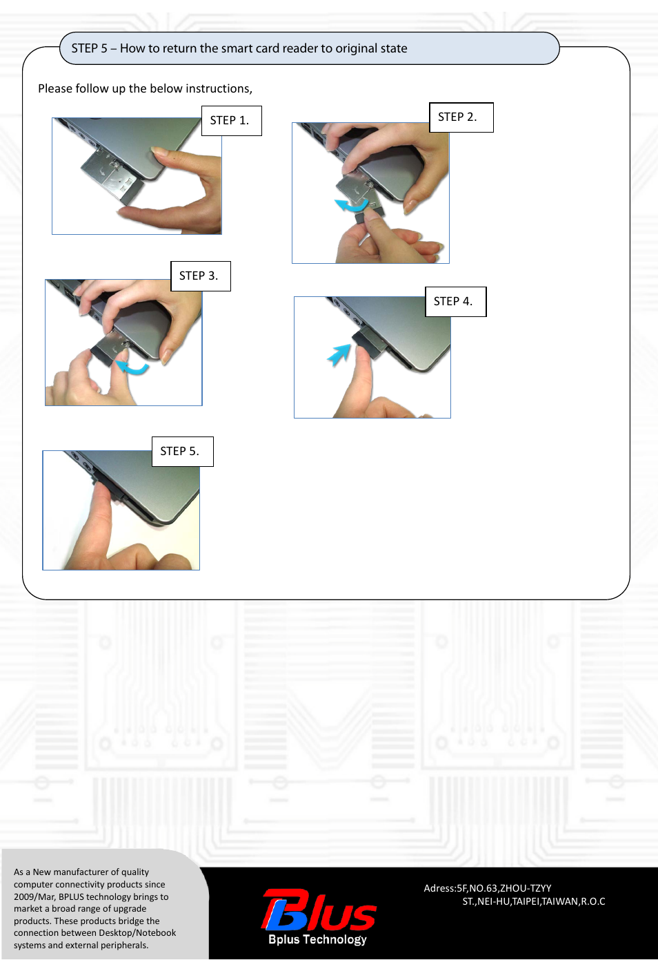 Bplus ECSC User Manual | Page 3 / 3