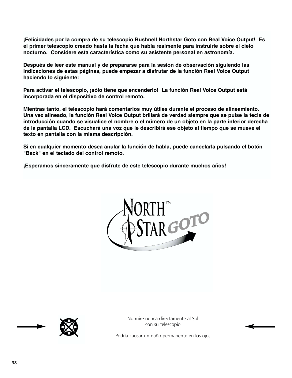 Bushnell North Star Goto 78-8831 User Manual | Page 38 / 88