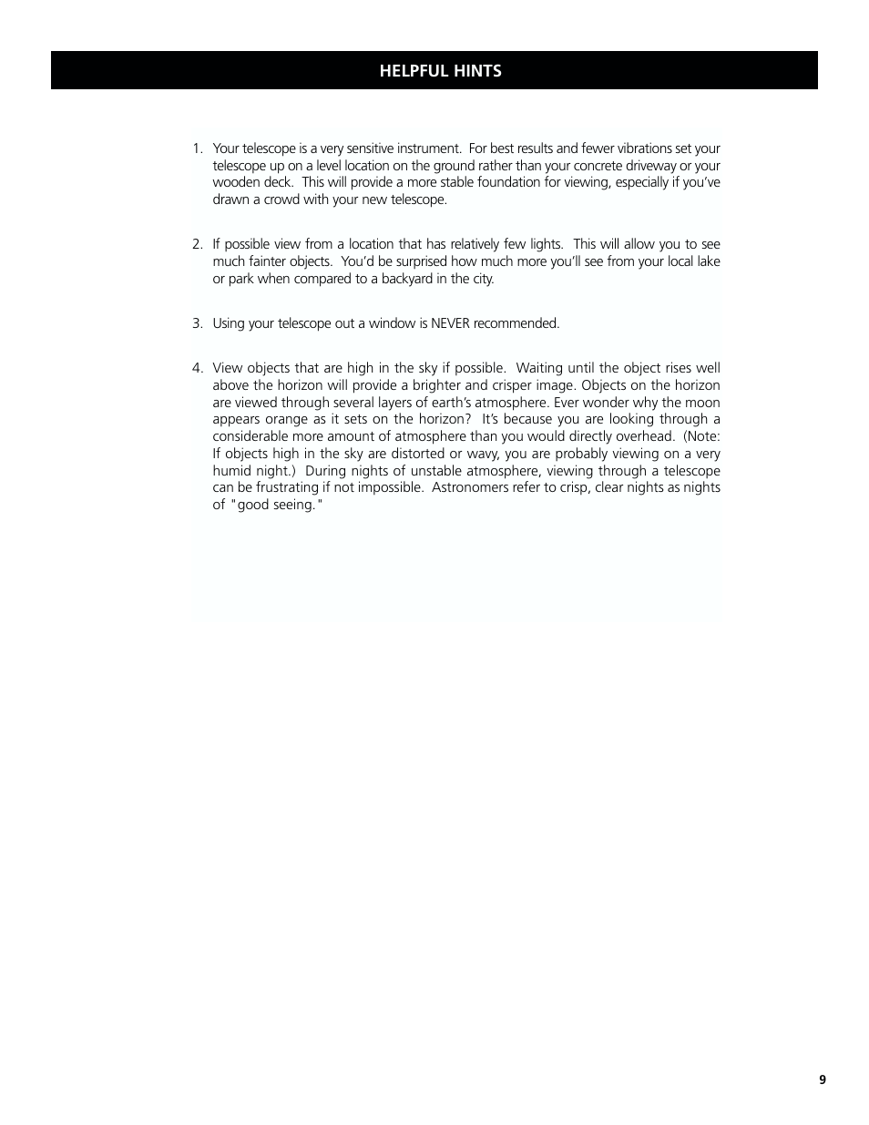 Bushnell North Star Goto 78-8831 User Manual | Page 9 / 88