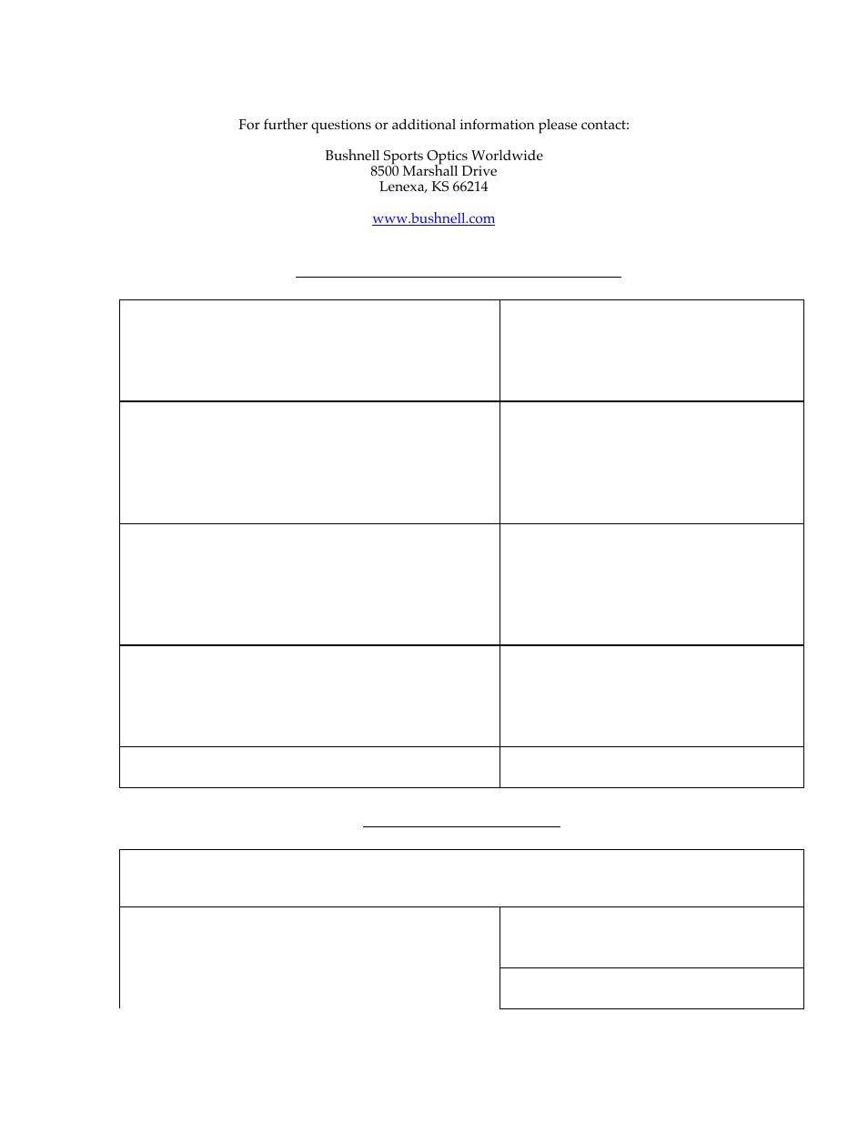 Bushnell VOYAGER 78-2010 User Manual | Page 6 / 8