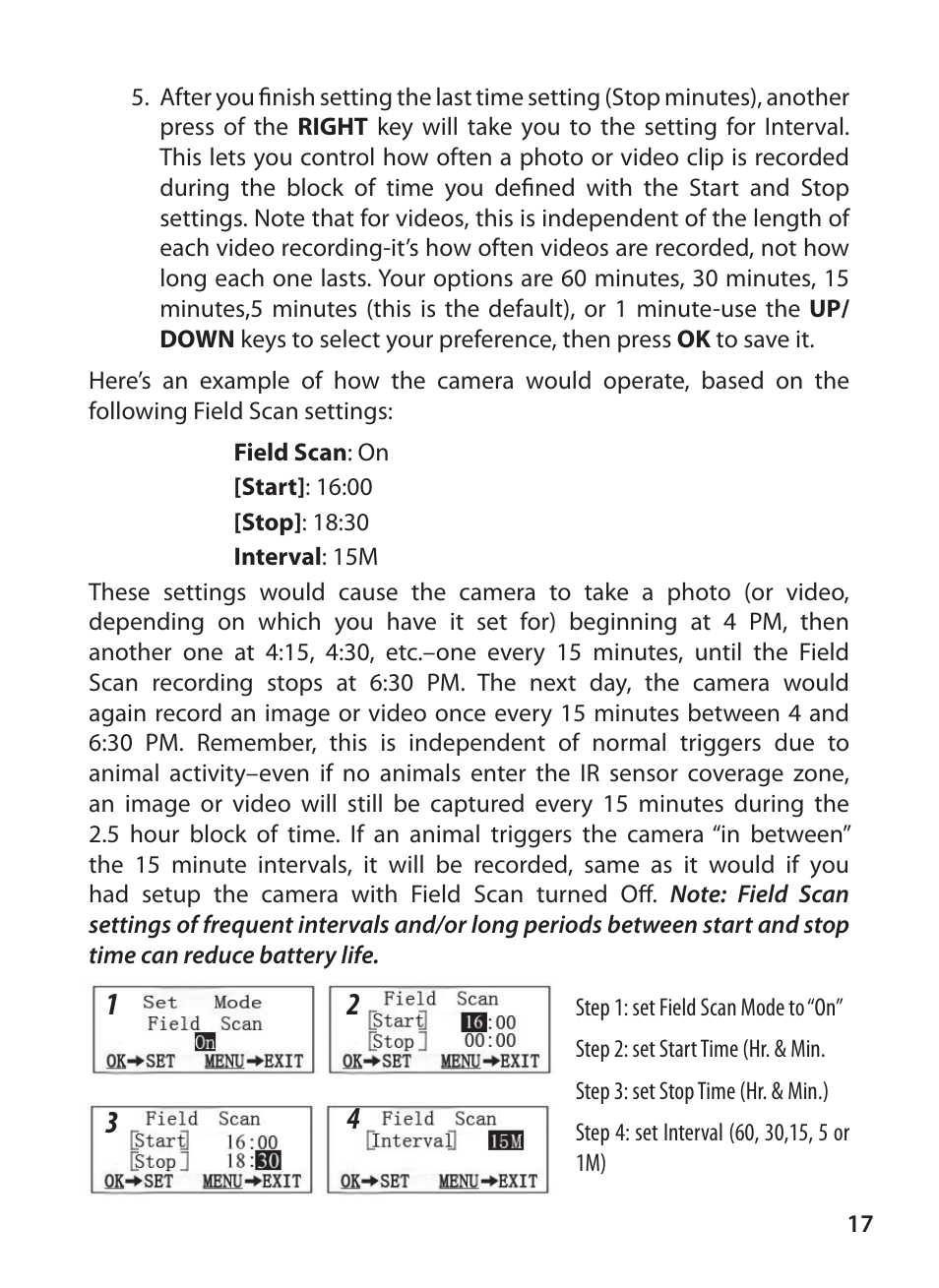 Bushnell TROPHY CAM 119425C2 User Manual | Page 17 / 36