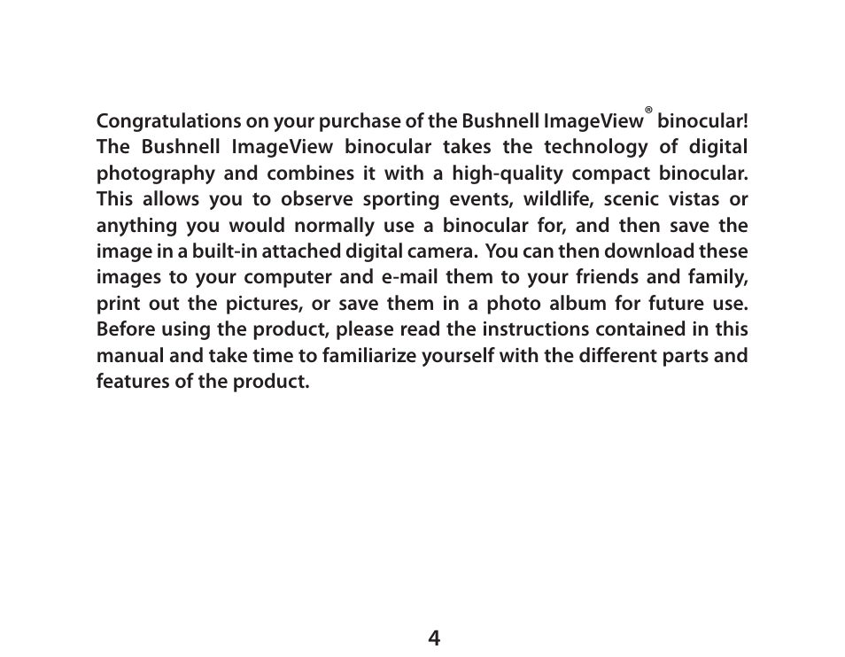 Bushnell 111026 User Manual | Page 4 / 20