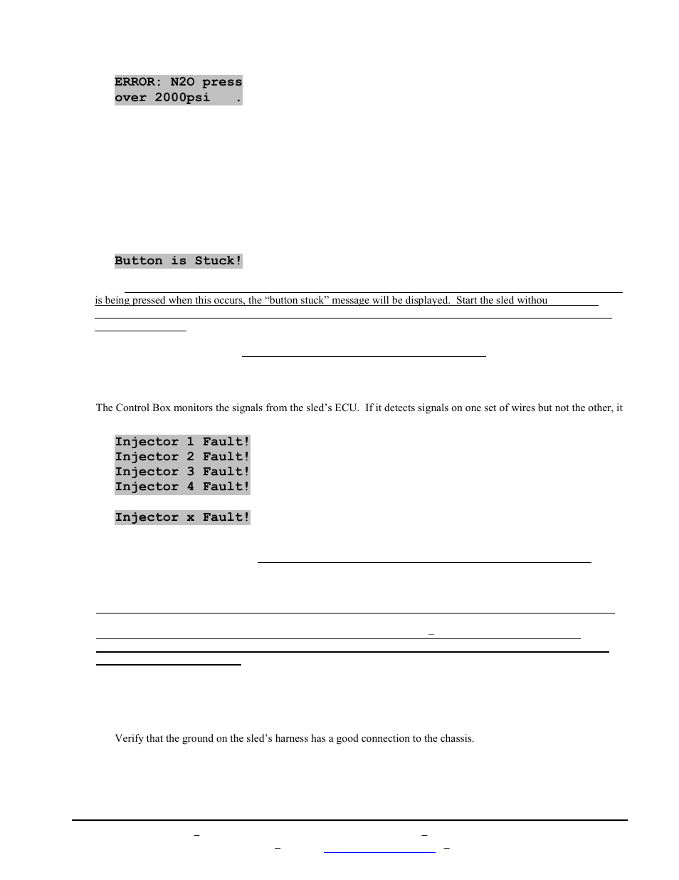 Ix. control box troubleshooting | BoonDocker YAMAHA: Non-turbo Control Box Apex User Manual | Page 15 / 16