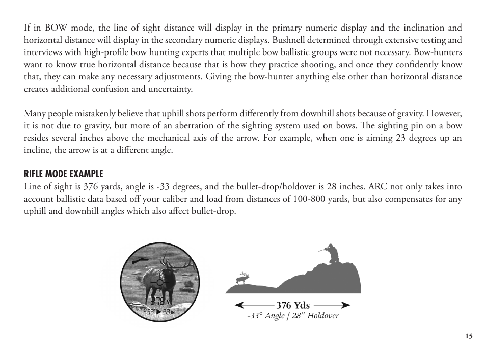 Bushnell Legend 1200 User Manual | Page 15 / 140