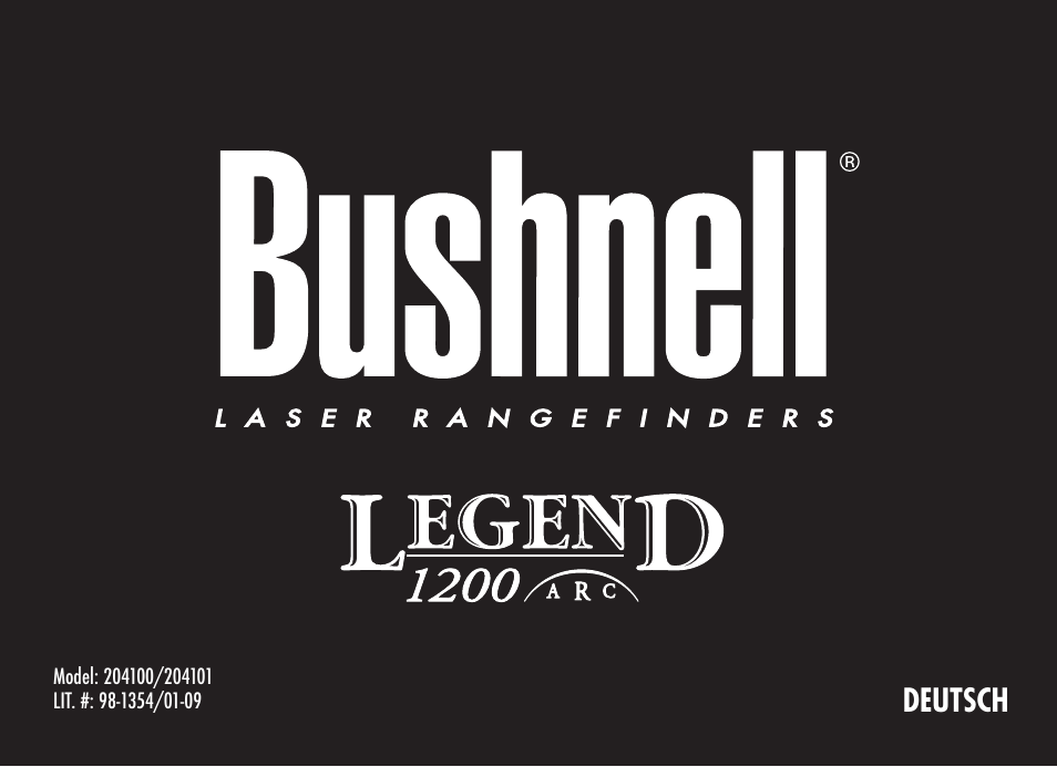 Deutsch | Bushnell Legend 1200 User Manual | Page 71 / 140