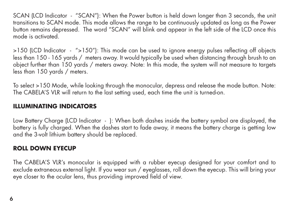 Bushnell Cabela 20-3131 User Manual | Page 6 / 12
