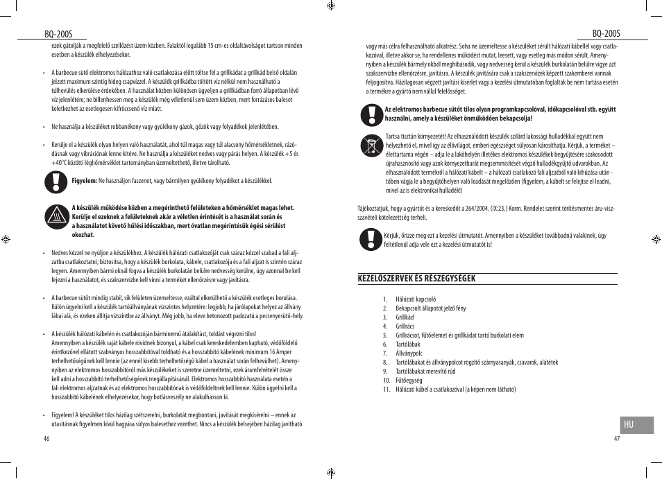 Bq-200s, Bq-200s hu | Dyras BQ-200S User Manual | Page 24 / 27