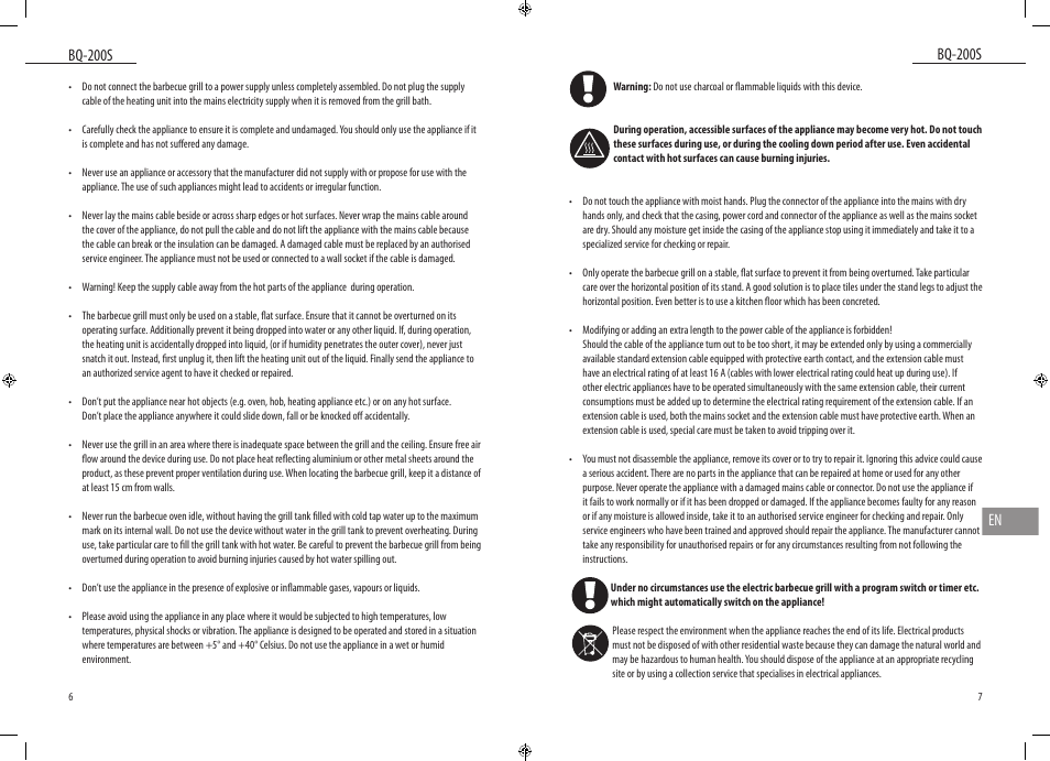 Dyras BQ-200S User Manual | Page 4 / 27
