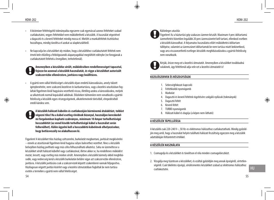 Dyras HDM-202 User Manual | Page 28 / 31