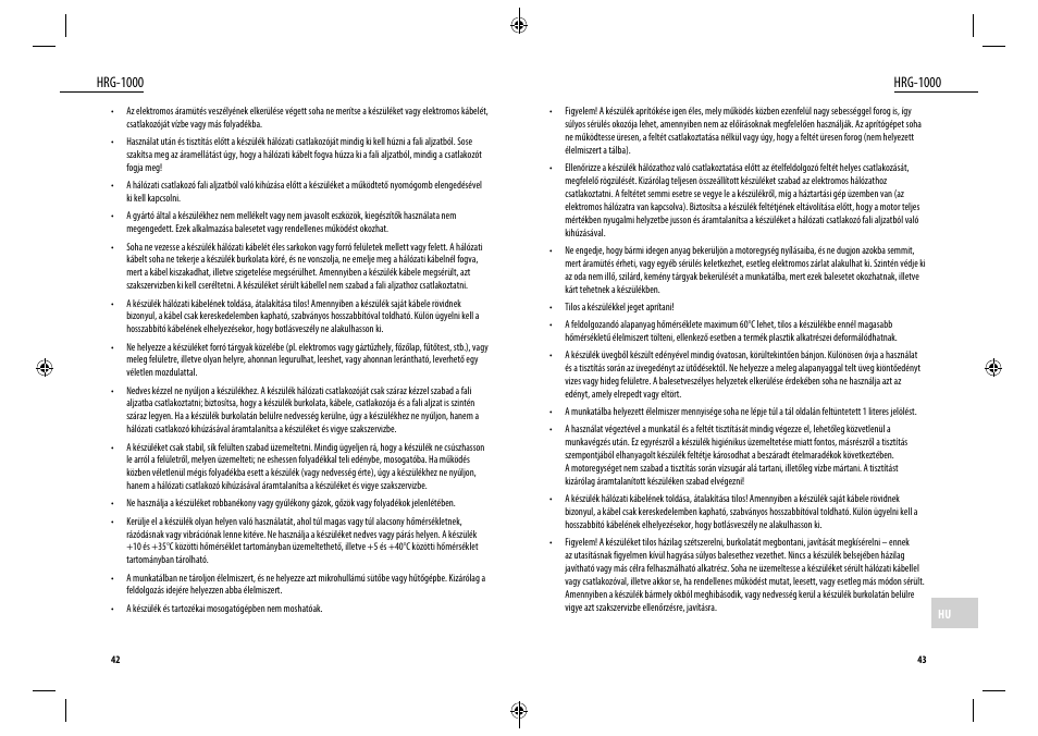 Hrg-1000 | Dyras HRG-1000 User Manual | Page 22 / 25