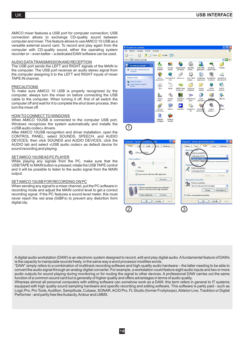 FBT AMICO10USB User Manual | Page 20 / 36