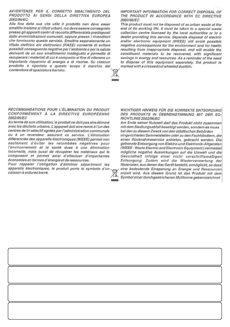 FBT HIMAXX40A User Manual | Page 16 / 16