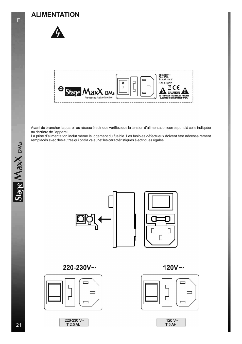Sta e | FBT StageMaxX User Manual | Page 26 / 44