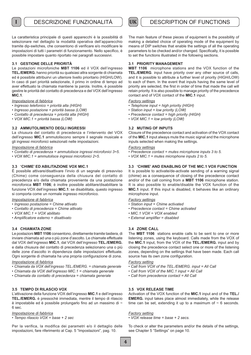 FBT MDS 6240 User Manual | Page 7 / 40