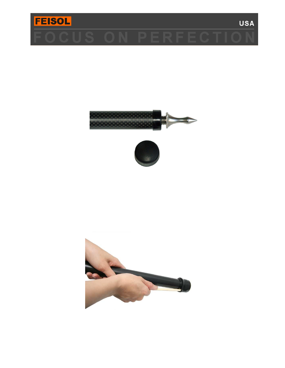 FEISOL CM-1471 Monopod User Manual | Page 3 / 3