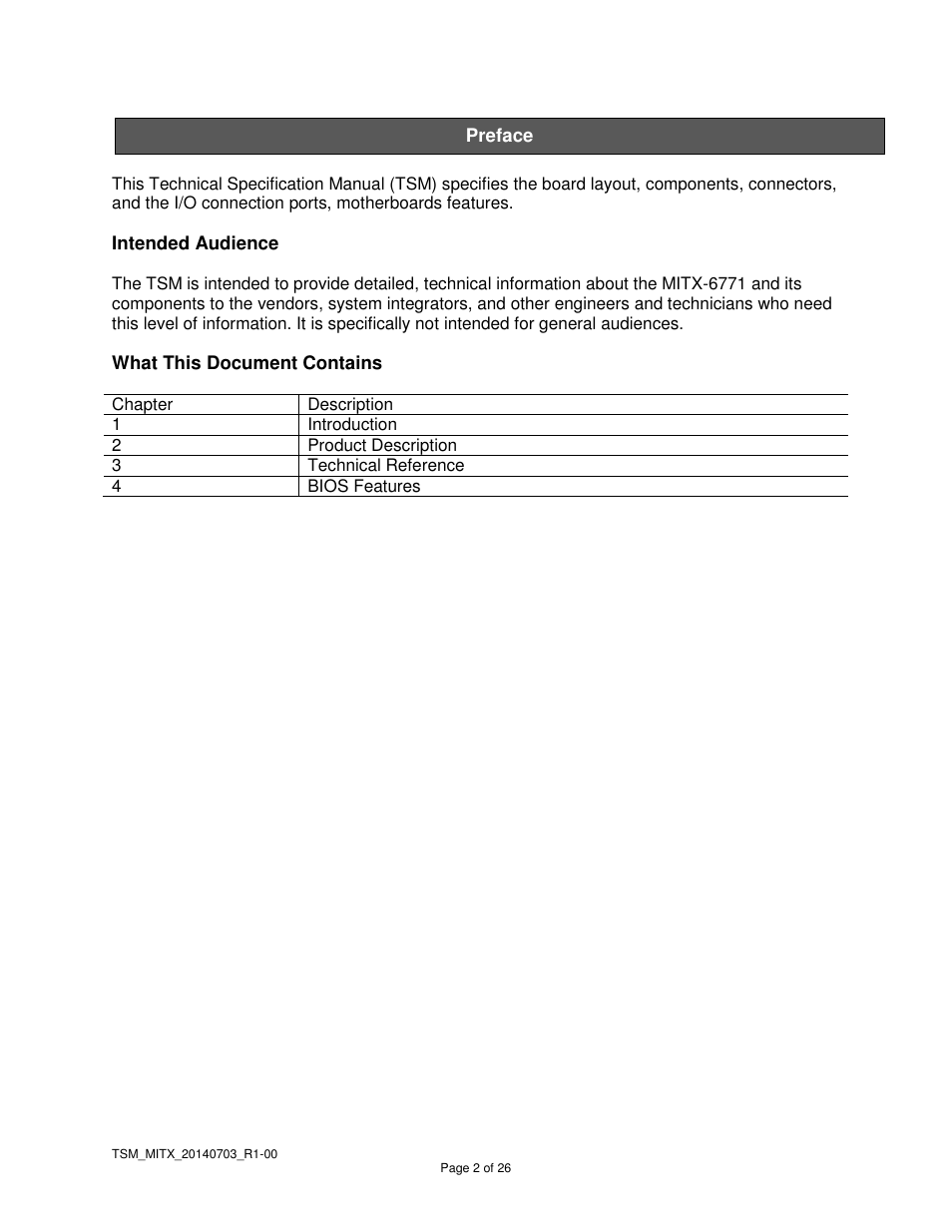 Habey MITX-6771 Owners Manual User Manual | Page 3 / 26