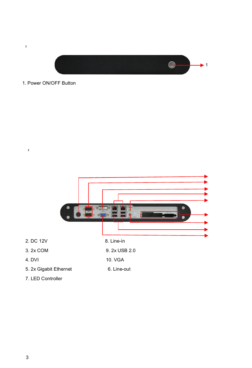 3 product indicator diagram | Habey BIS-6650 User Manual | Page 9 / 56