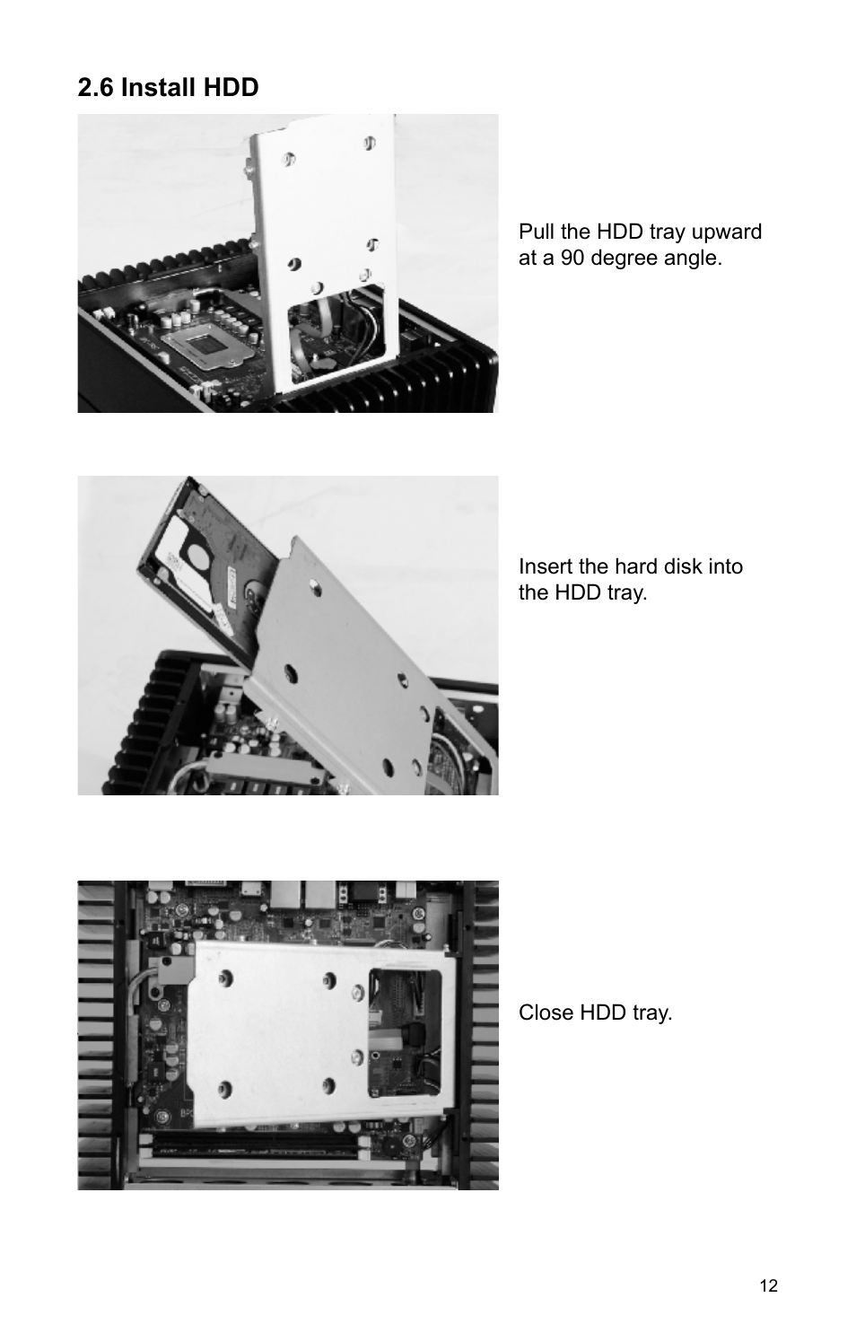 6 install hdd | Habey BIS-6590 User Manual | Page 17 / 50