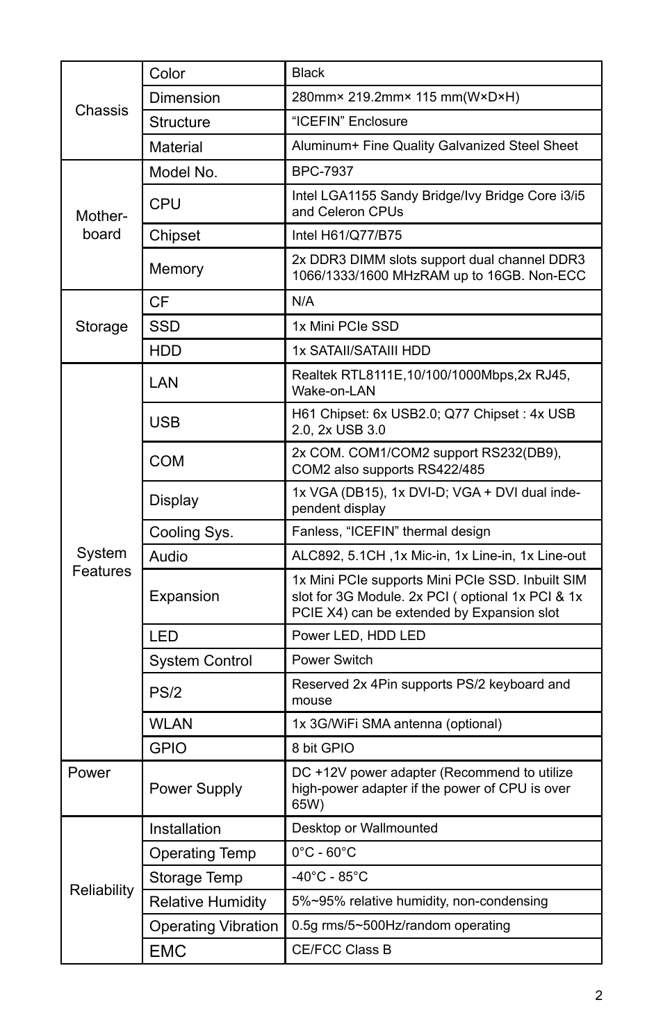 Habey BIS-6590 User Manual | Page 7 / 50