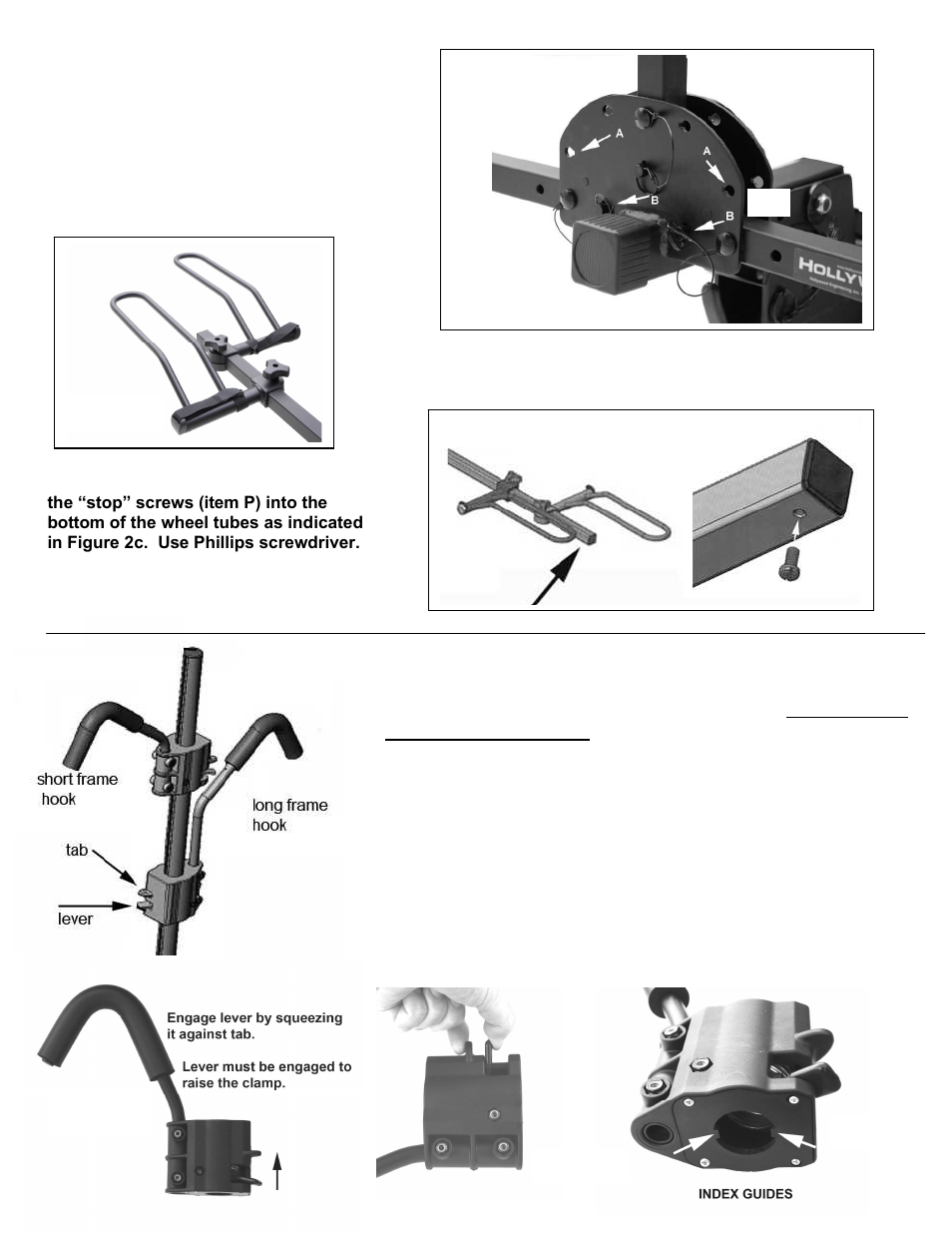 Hollywood Racks HR1450 SportRider SE User Manual | Page 3 / 6