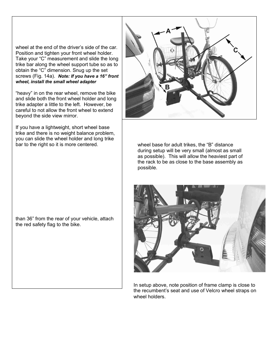 Hollywood Racks 45815 Sunlight Recumbent Rack User Manual | Page 7 / 8