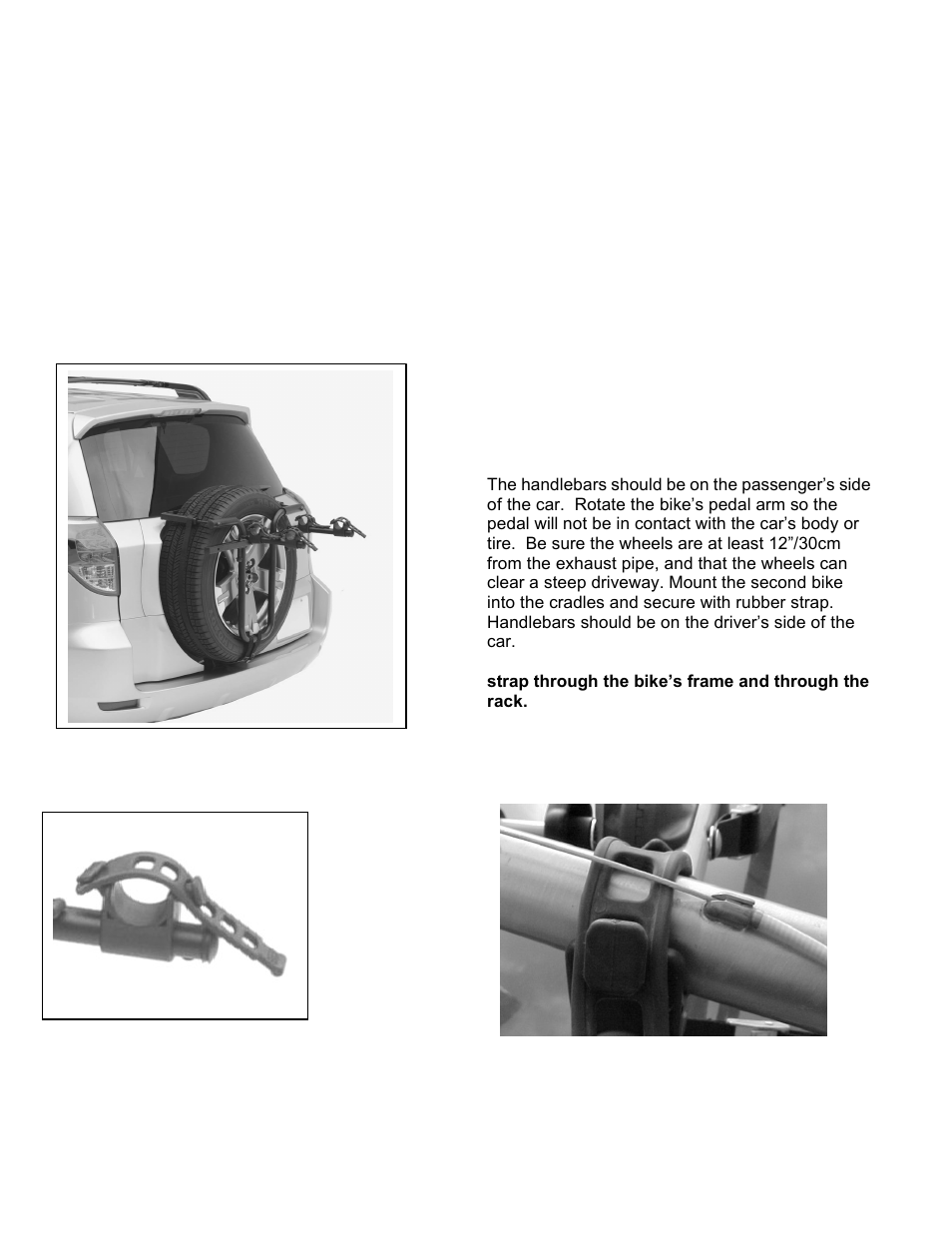 Hollywood Racks Spare Tire Rack SR2 User Manual | Page 2 / 5