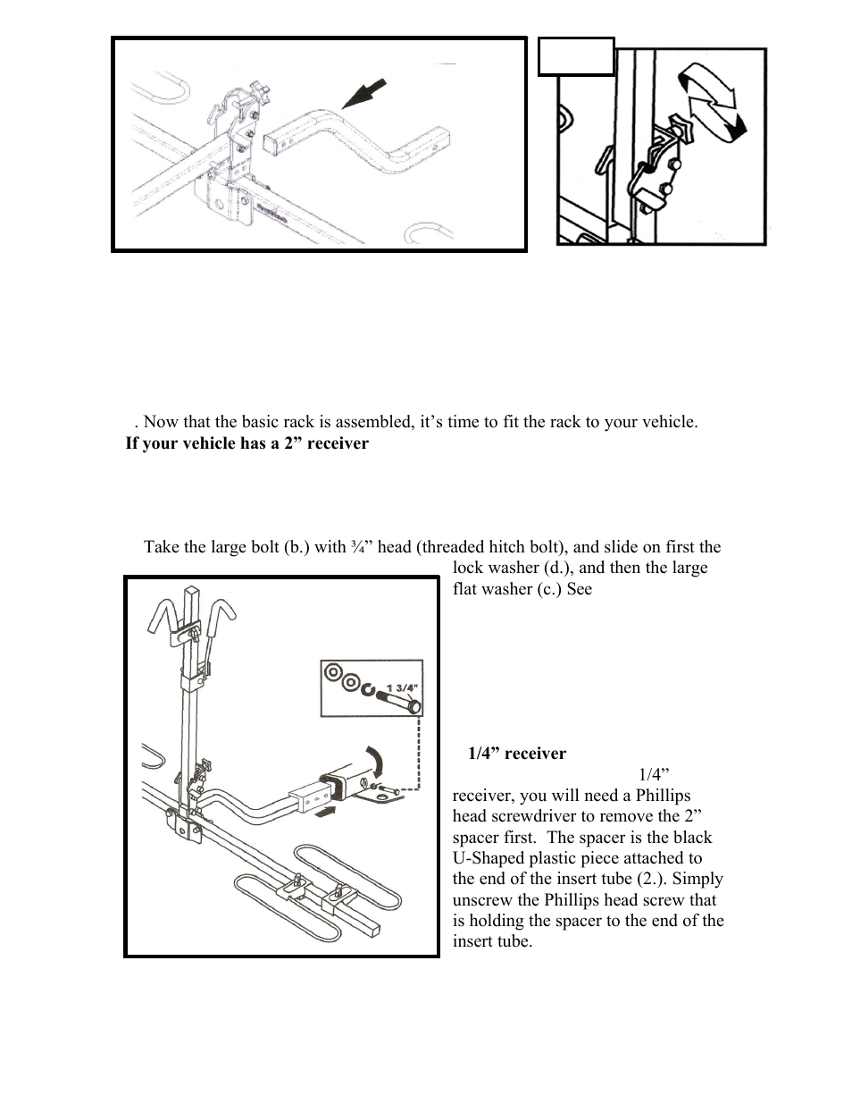 Hollywood Racks HR1000 SportRider 2 bike version 1 User Manual | Page 2 / 5