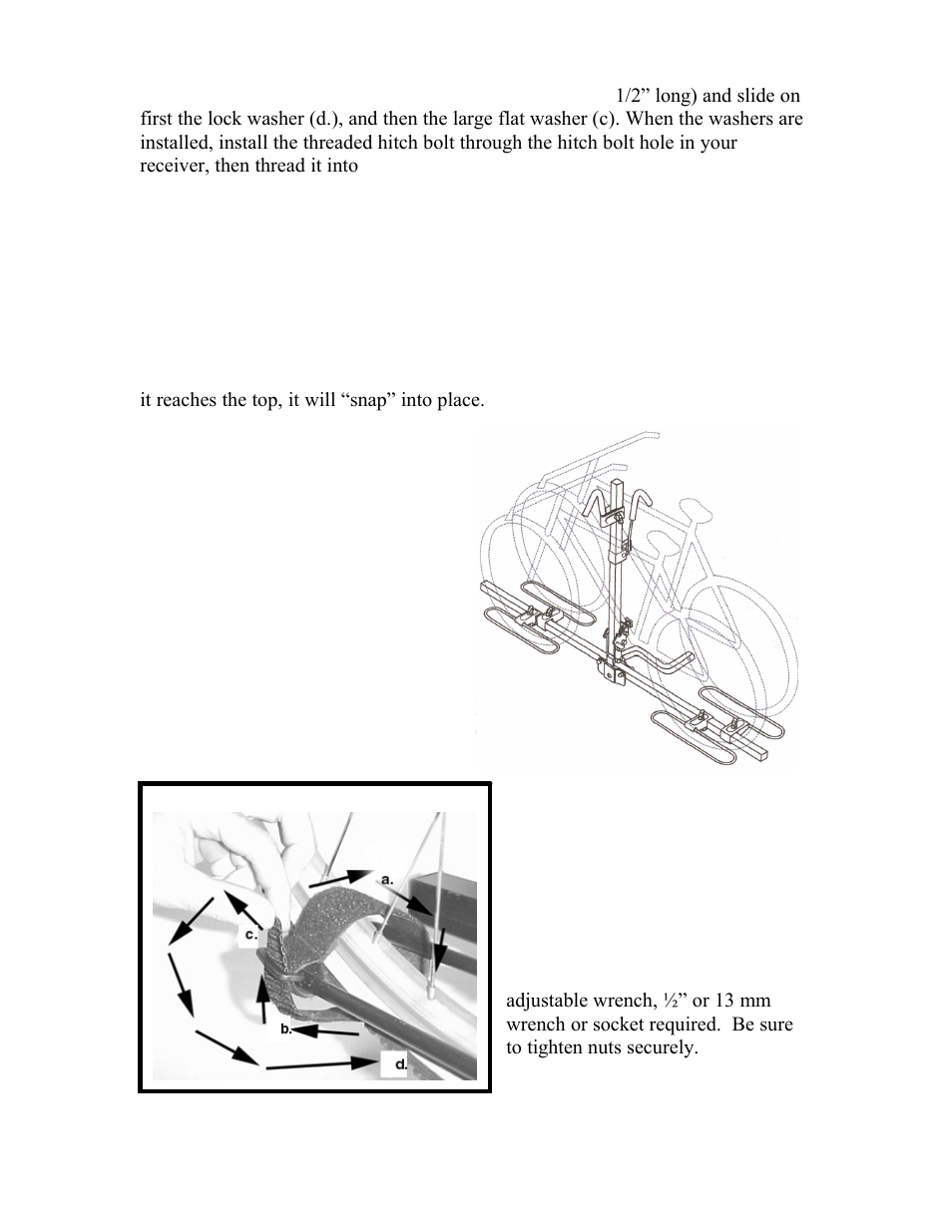 Hollywood Racks HR1000 SportRider 2 bike version 1 User Manual | Page 3 / 5