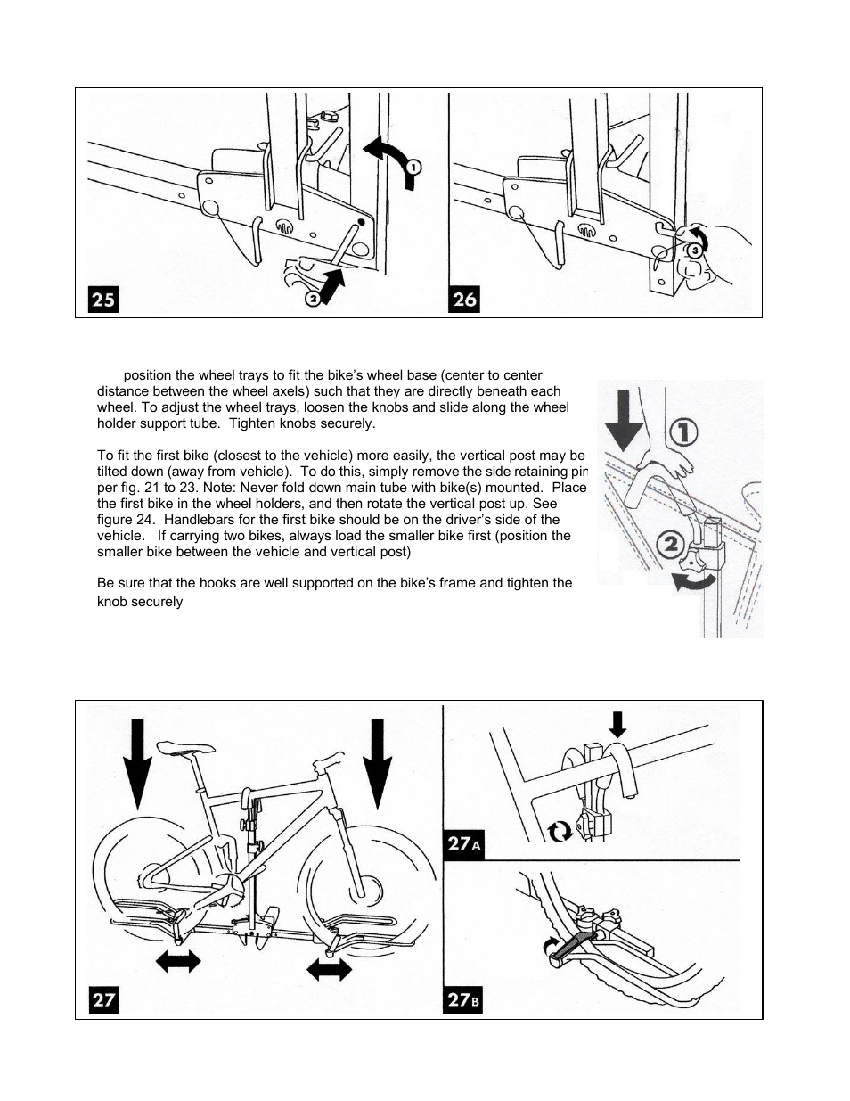 Hollywood Racks HR1000 SportRider 2 bike version 2 User Manual | Page 5 / 6