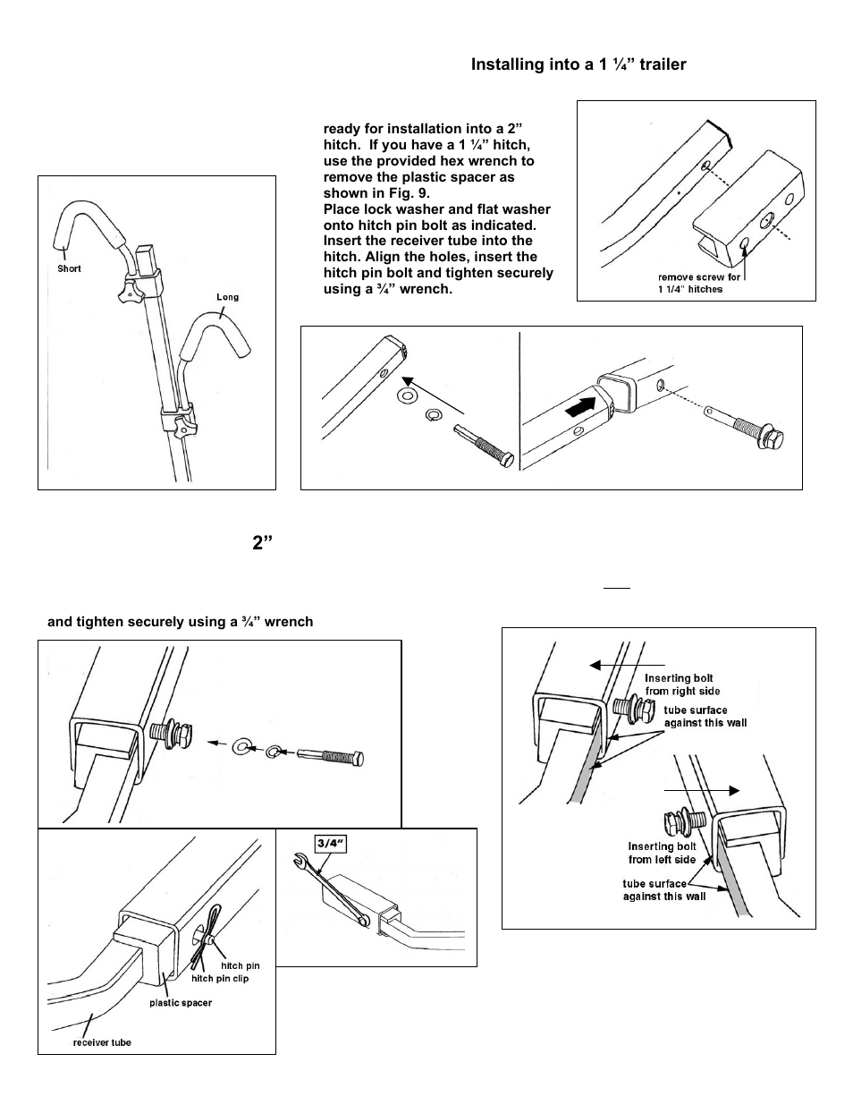 Hollywood Racks HR1000 SportRider 2 bike version 3 User Manual | Page 3 / 8