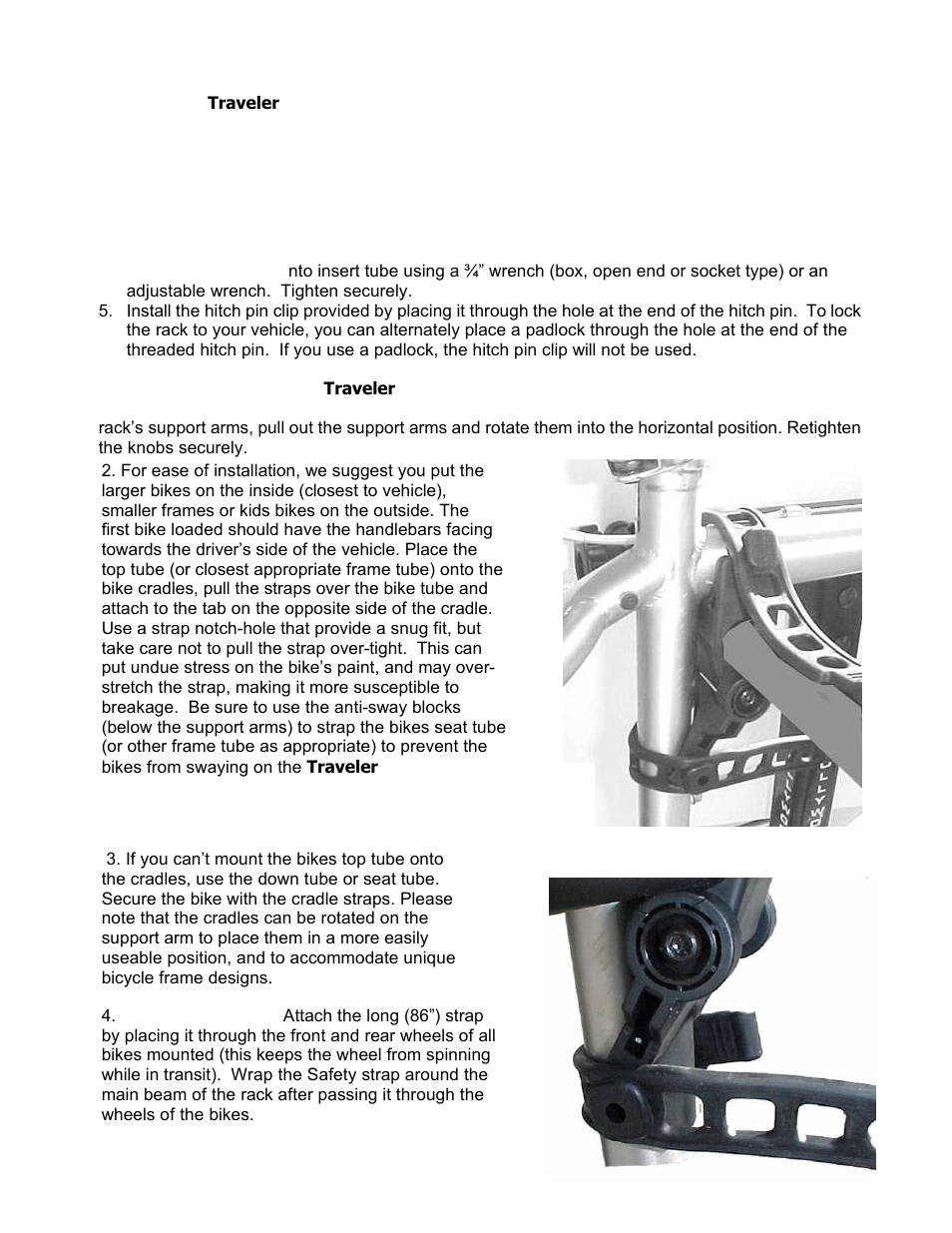 Hollywood Racks HR8100 Traveler 2 arm User Manual | Page 3 / 4