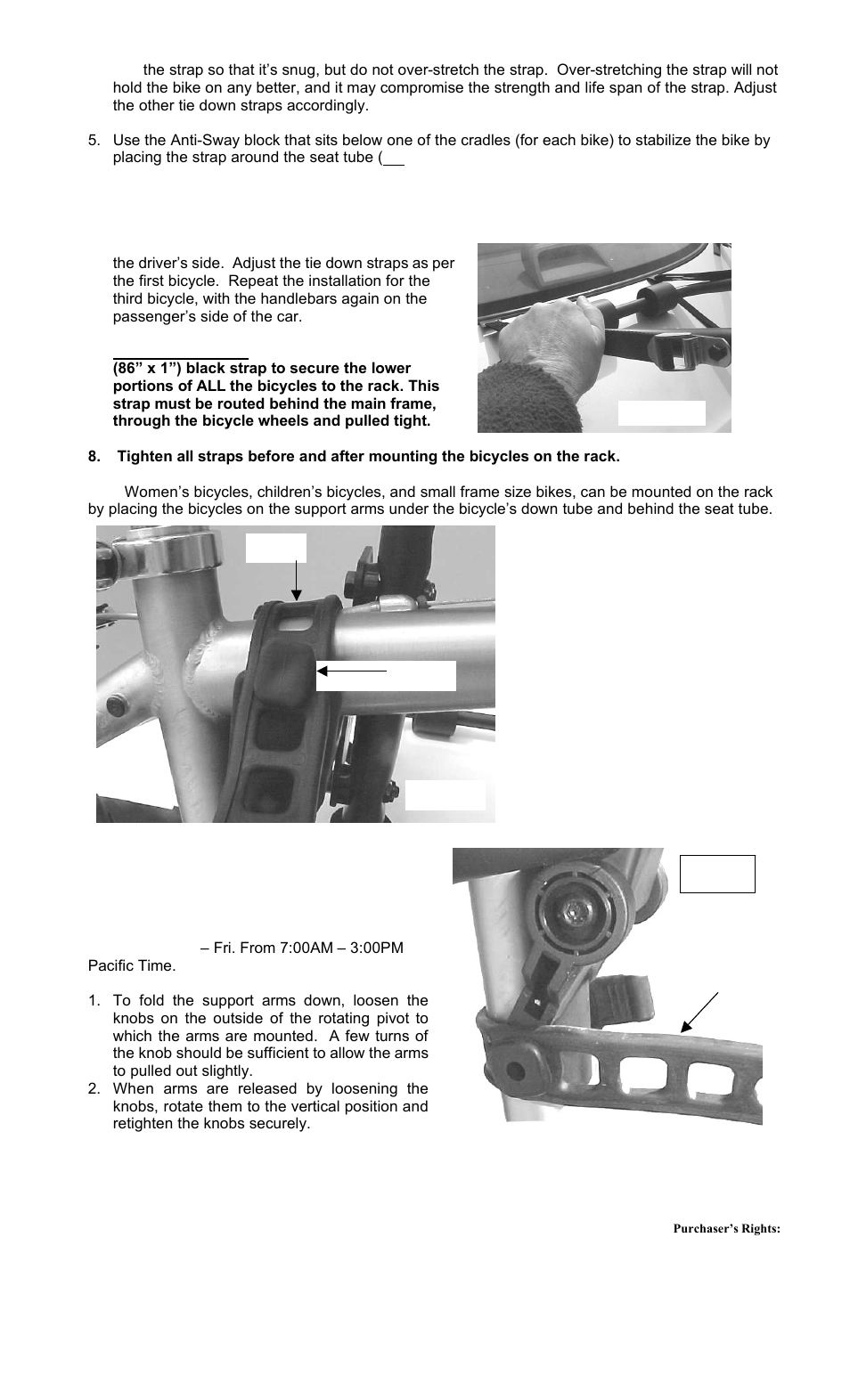 Hollywood Racks F6 Expedition to 2005 User Manual | Page 2 / 2