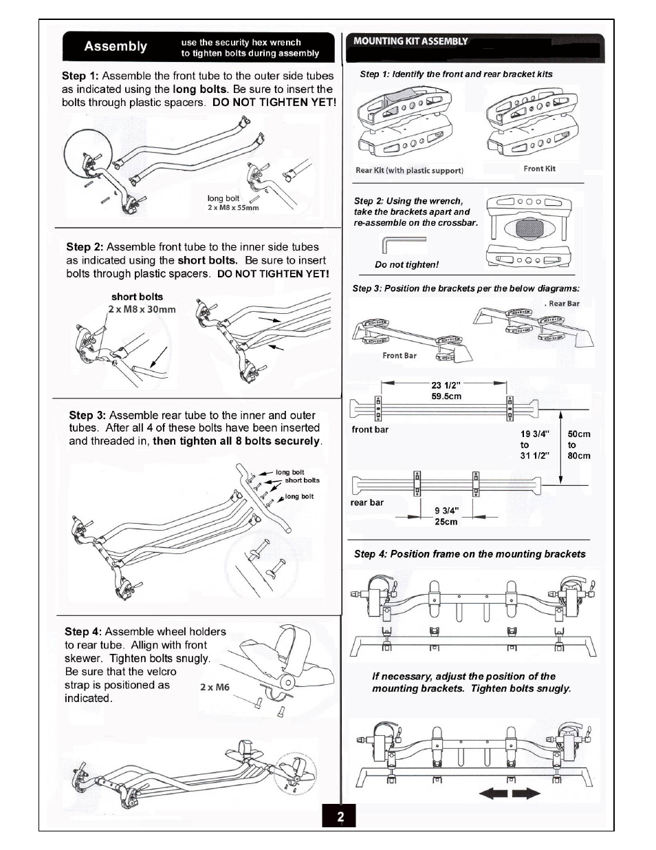 Hollywood Racks SP1 Buzz Rack User Manual | Page 2 / 5