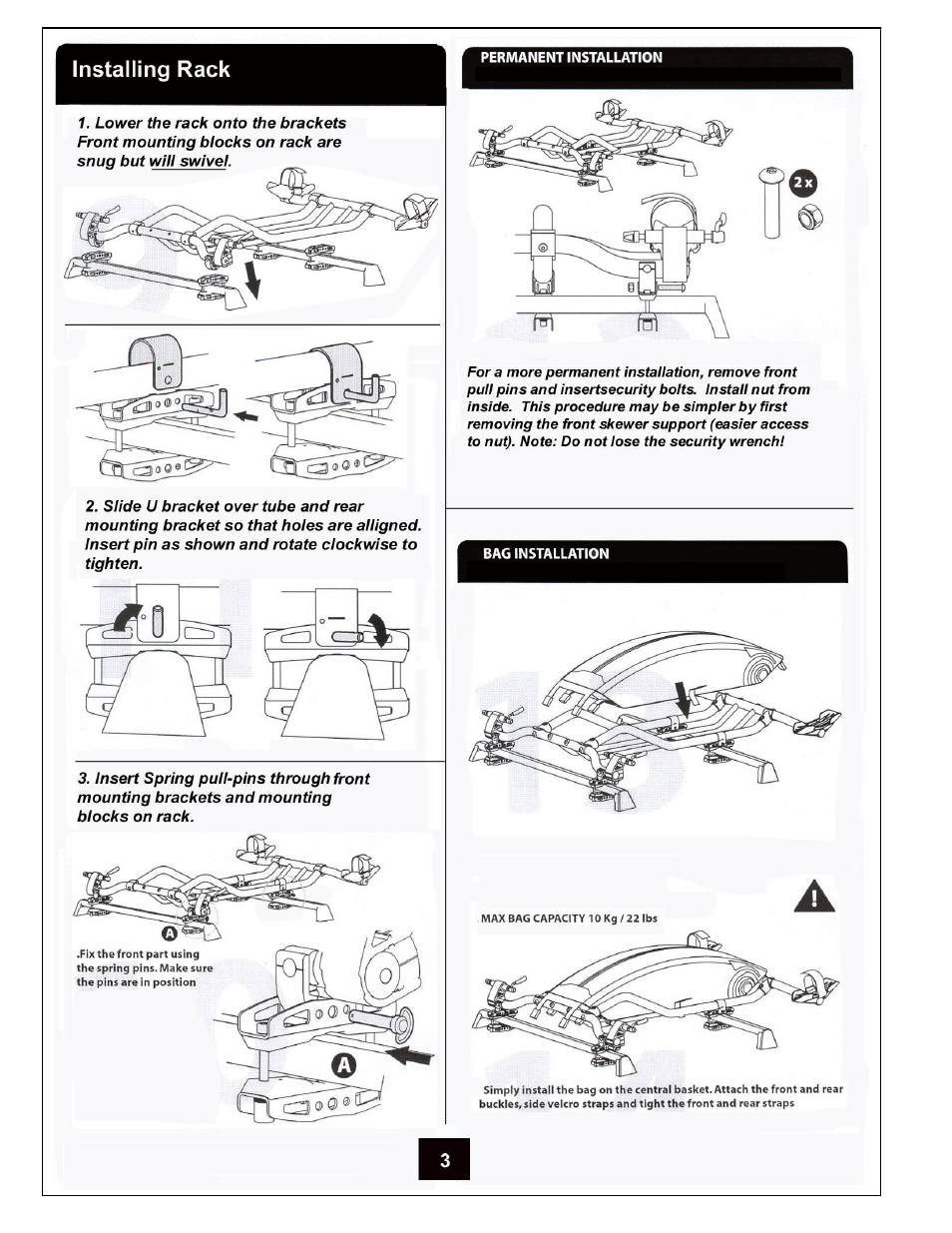 Hollywood Racks SP1 Buzz Rack User Manual | Page 3 / 5