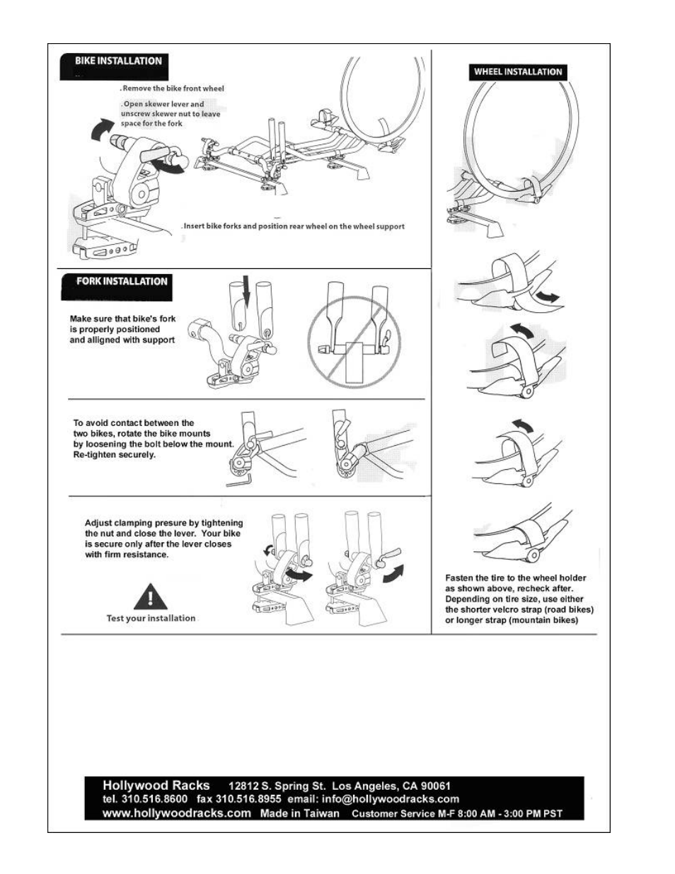 Hollywood Racks SP1 Buzz Rack User Manual | Page 4 / 5