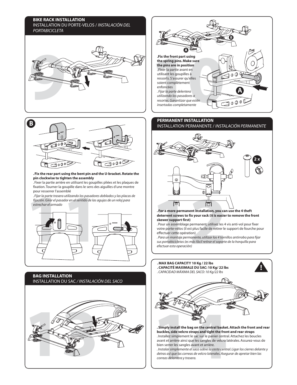 Hollywood Racks SP1-HW Buzz User Manual | Page 3 / 4