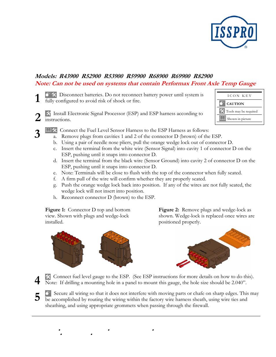 ISSPRO R82900 User Manual | 1 page